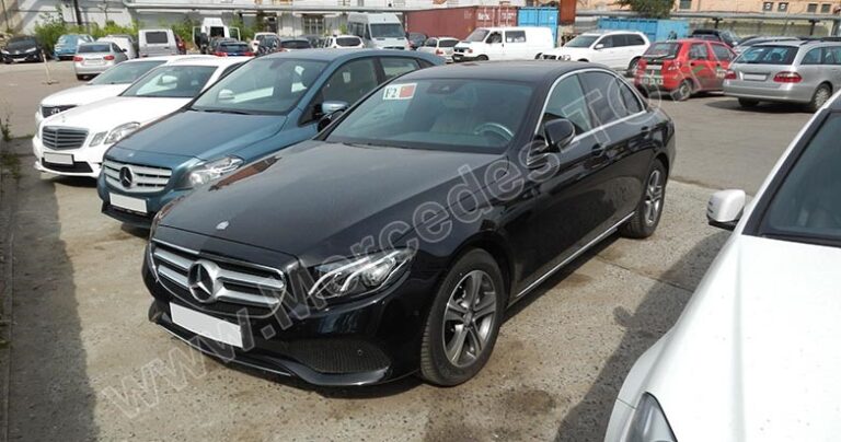 Регламент обслуживания и эксплуатации автомобиля Mercedes-Benz E-Class W213 E200